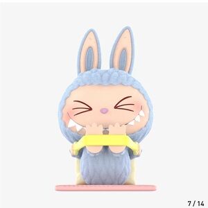 POPMART unopened LABUBU lazy yoga confirmed Stretch out figurine